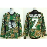 nhl jerseys chicago blackhawks #7 seabrook camo