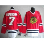 nhl jerseys chicago blackhawks #7 seabrook red