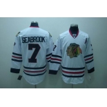 nhl jerseys chicago blackhawks #7 seabrook white