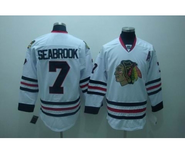 nhl jerseys chicago blackhawks #7 seabrook white