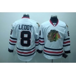 nhl jerseys chicago blackhawks #8 leddy white