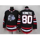 nhl jerseys chicago blackhawks #80 vermette black[2014 new stadium][the skeleton head]