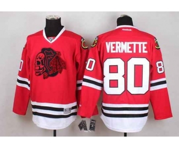 nhl jerseys chicago blackhawks #80 vermette red-1[the skeleton head]