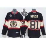 nhl jerseys chicago blackhawks #81 hossa black New Third[2015 stanley cup]