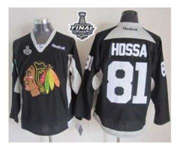 nhl jerseys chicago blackhawks #81 hossa black[2015 new][2015 stanley cup]