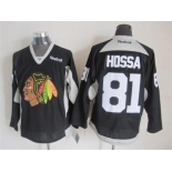 nhl jerseys chicago blackhawks #81 hossa black