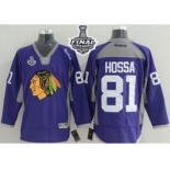 nhl jerseys chicago blackhawks #81 hossa purple[2015 stanley cup]