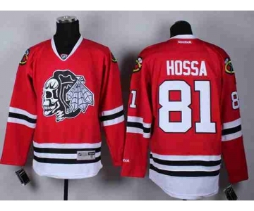 nhl jerseys chicago blackhawks #81 hossa red-1[the skeleton head]