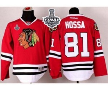 nhl jerseys chicago blackhawks #81 hossa red[2015 stanley cup]