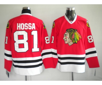 nhl jerseys chicago blackhawks #81 hossa red