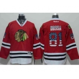 nhl jerseys chicago blackhawks #81 hossa red[national flag version]