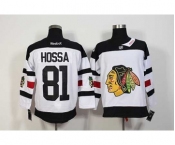 nhl jerseys chicago blackhawks #81 hossa white[2016 stadium]