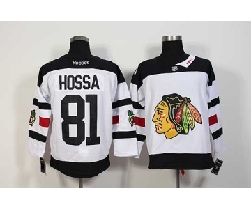 nhl jerseys chicago blackhawks #81 hossa white[2016 stadium]