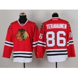 nhl jerseys chicago blackhawks #86 teravainen red