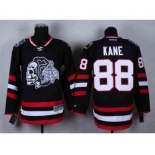 nhl jerseys chicago blackhawks #88 kane black[2014 Stadium Series][the skeleton head]