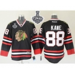 nhl jerseys chicago blackhawks #88 kane black[2015 stanley cup]