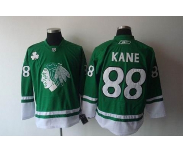 nhl jerseys chicago blackhawks #88 kane green (2012)