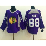 nhl jerseys chicago blackhawks #88 kane purple