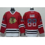 nhl jerseys chicago blackhawks #88 kane red[national flag version]