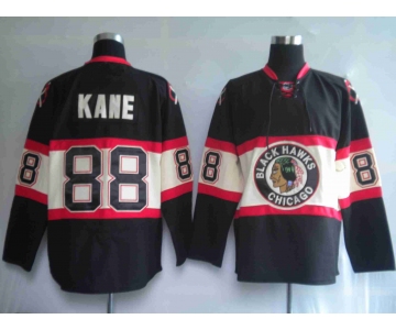 nhl jerseys chicago blackhawks #88 kane third black[third edition]