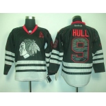 nhl jerseys chicago blackhawks #9 hull black[2011 new]