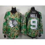 nhl jerseys chicago blackhawks #9 hull camo