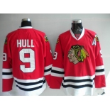 nhl jerseys chicago blackhawks #9 hull red