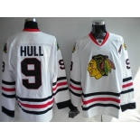 nhl jerseys chicago blackhawks #9 hull white