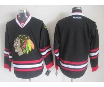 nhl jerseys chicago blackhawks blank black