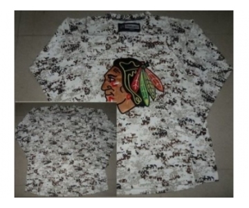 nhl jerseys chicago blackhawks blank camo