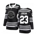 Women's Chicago Blackhawks #23 Michael Jordan Black 2019 Winter Classic Fanatics Branded Breakaway NHL Jersey