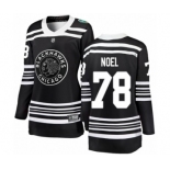 Women's Chicago Blackhawks #78 Nathan Noel Black 2019 Winter Classic Fanatics Branded Breakaway NHL Jersey