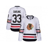 Women's Reebok Chicago Blackhawks #33 Scott Darling Authentic White 2017 Winter Classic NHL Jersey