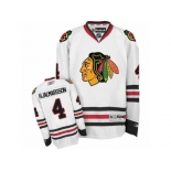 Women's Reebok Chicago Blackhawks #4 Bobby Orr Premier White Away NHL Jersey