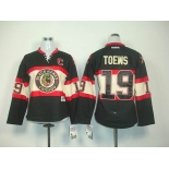 women nhl jerseys chicago blackhawks #19 toews black