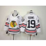 women nhl jerseys chicago blackhawks #19 toews white[2015 winter classic]