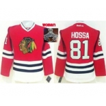 women nhl jerseys chicago blackhawks #81 hossa red[2015 Stanley cup champions]