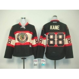 women nhl jerseys chicago blackhawks #88 kane balck