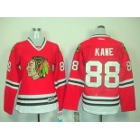 women nhl jerseys chicago blackhawks #88 kane red