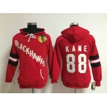 women nhl jerseys chicago blackhawks #88 kane red[pullover hooded sweatshirt]