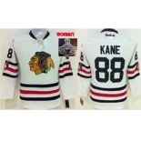 women nhl jerseys chicago blackhawks #88 kane white[2015 winter classic][2015 Stanley cup champions]