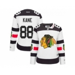 women nhl jerseys chicago blackhawks #88 kane white[2016 stadium]