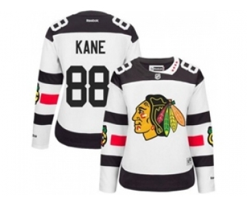 women nhl jerseys chicago blackhawks #88 kane white[2016 stadium]