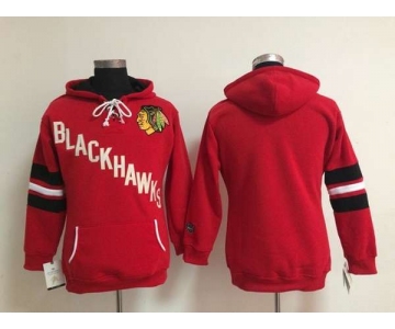 women nhl jerseys chicago blackhawks blank red[pullover hooded sweatshirt]