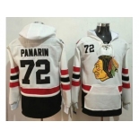 Chicago Blackhawks #72 Artemi Panarin White Name & Number Pullover NHL Hoodie