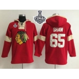 NHL Chicago Blackhawks #65 Andrew Shaw Red 2015 Stanley Cup Pullover Jerseys