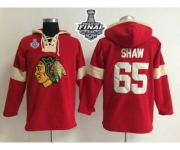 NHL Chicago Blackhawks #65 Andrew Shaw Red 2015 Stanley Cup Pullover Jerseys