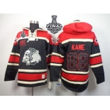 NHL Chicago Blackhawks #88 Patrick Kane Black Sawyer Hooded Sweatshirt 2015 Stanley Cup Stitched Jerseys