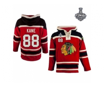 NHL Chicago Blackhawks #88 Patrick Kane Red Sawyer Hooded Sweatshirt 2015 Stanley Cup Stitched Jerseys