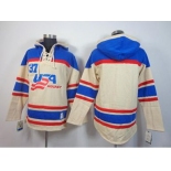 nhl jerseys #37 cream USA[pullover hooded sweatshirt]